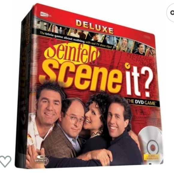 Scene It Deluxe DVD Seinfeld Edition Metal Tin  New - Picture 1 of 10